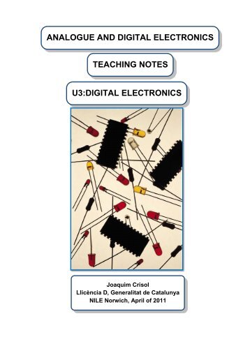 TEACHING NOTES ANALOGUE AND DIGITAL ELECTRONICS U3 ...