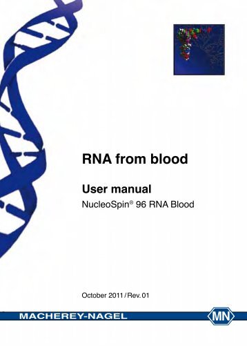 RNA from blood - Macherey Nagel