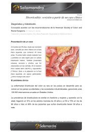 Diverticulitis: revisiÃ³n a partir de un caso clÃ­nico - Salamandra