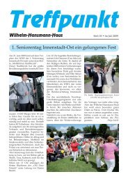 18.Ausgabe 1.7.09 - Wilhelm Hansmann Haus