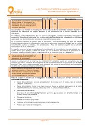 4.5.2 Accidentes, incidentes, no conformidades y acciones ... - CREA