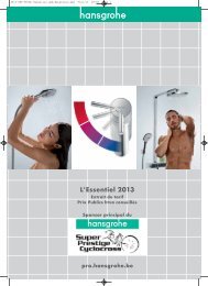 L'Essentiel 2013 - Hansgrohe