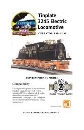 Tinplate 3245 Electric Locomotive - MTH Trains