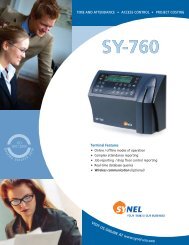 SY 760 01 FINAL OUT - Synel-usa.com