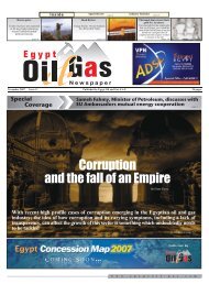 www . egyptoil - gas . com 24 pages November 2007 Issue 11 ...