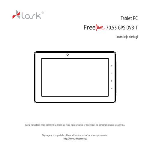 Tablet PC 70.55 GPS DVB-T - Lark