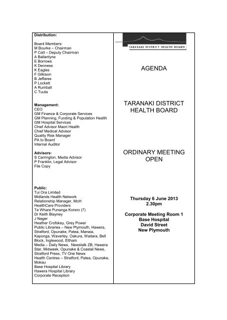 6 June 2013 (PDF 2.4MB) - Taranaki District Health Board