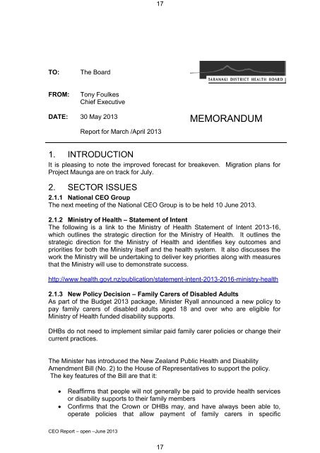 6 June 2013 (PDF 2.4MB) - Taranaki District Health Board