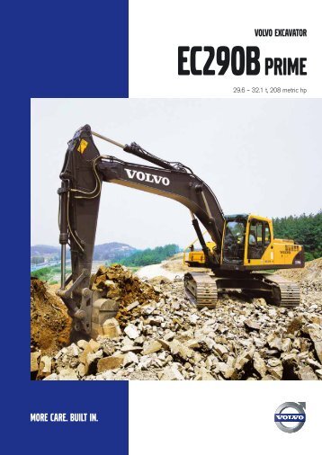 EC290B Prime Product Brochure English