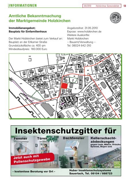 Ausgabe • April 2010 - Holzkirchen