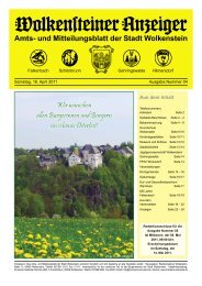 Amts- und Mitteilungsblatt der Stadt Wolkenstein Amts- und ...