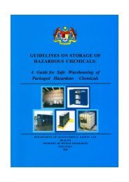 Guidelines on Storage of Hazardous Chemicals (A guide for ... - Dosh