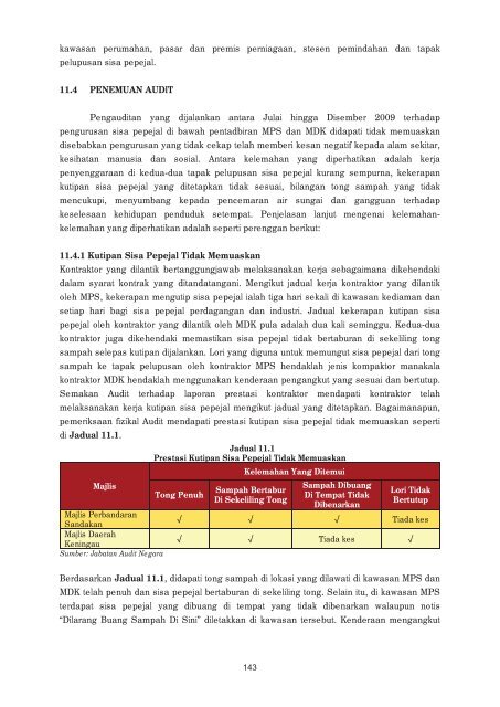 laporan ketua audit negara aktiviti kementerian/jabatan/agensi dan ...