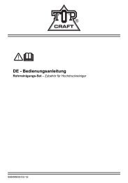 2012 Rohrreinigungs-Set TopCraft - cleanerworld GmbH