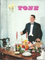 ATE Tone Magazine - Winter 1958 - Edge Lane