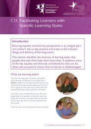 C11. Facilitating Learners with Specific Learning ... - Health in Wales