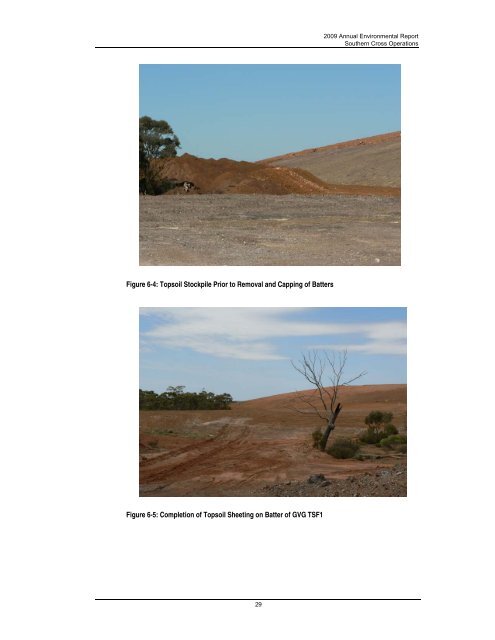 Southern Cross Operations Annual Environmental Report 2008 - 2009