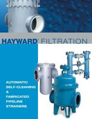 Hayward automatic & fabricated strainers.pdf - Bay Port Valve & Fitting