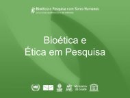 Bioética e Ética em Pesquisa - Anis