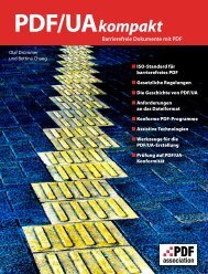 PDF/UA kompakt â Barrierefreie Dokumente mit ... - PDF Association