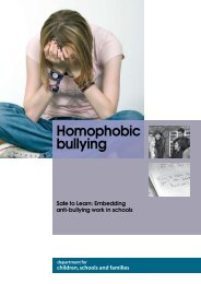 Homophobic bullying - EACH