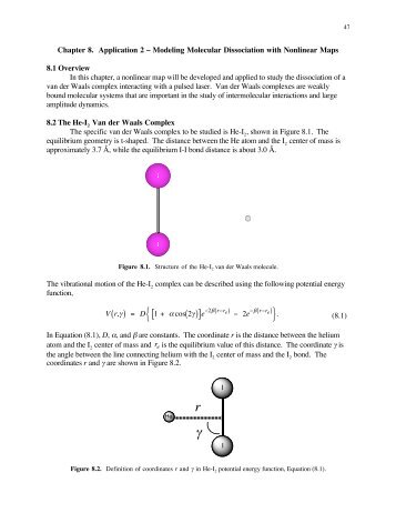 Chapter 8. Application 2 â Modeling Molecular Dissociation with ...