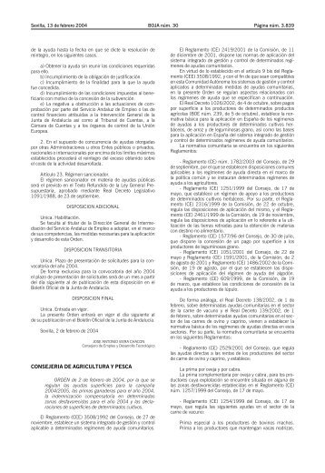 CONSEJERIA DE AGRICULTURA Y PESCA - Besana Portal Agrario