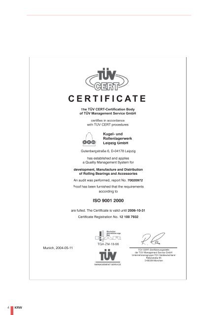 certific at e - NOC international