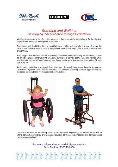 Kidstand & Grandstand standing frames