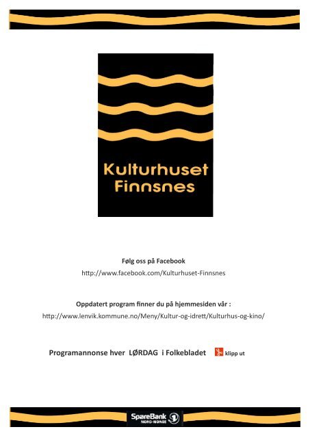 PROGRAM - Lenvik kommune