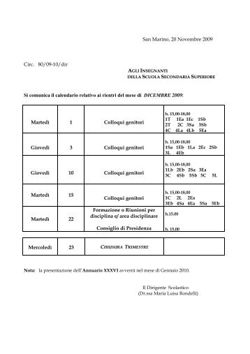 Dicembre - Portale dell'educazione