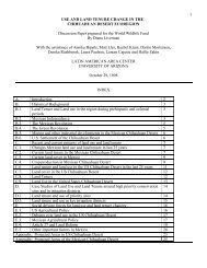 land use and land tenure change in the - El Colegio de Chihuahua