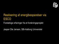 Realisering af energibesparelser via ESCO.pdf - VBN - Aalborg ...