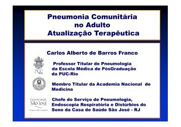 Pneumonia comunitaria atualizaÃ§Ã£o de tratamento.pdf - Academia ...