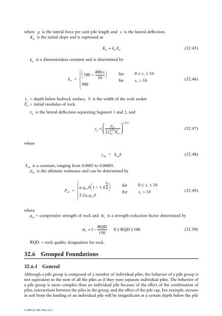 Chapter 32 - Deep Foundations - Index of - Free