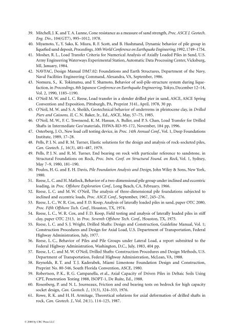 Chapter 32 - Deep Foundations - Index of - Free