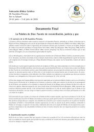 Documento Final La Palabra de Dios