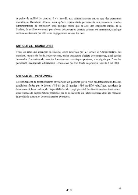Volume 1, partie 3 - Conseil général des Landes