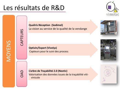 Des nouvelles technologies pour la cave (pdf - Inra