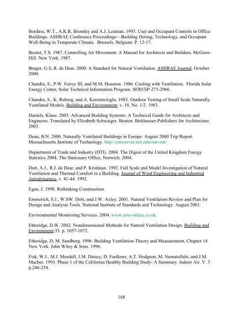 Methodology for the Evaluation of Natural Ventilation in ... - Cham