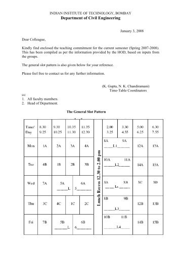 civil engineering department, iit bombay - 400 076 - Department of ...