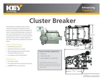 Cluster Breaker Brochure - Key Technology