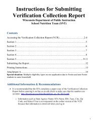 Instructions to Complete Verification Collection Report - WI Child ...