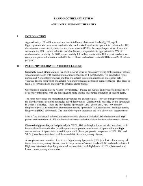 PHARMACOTHERAPY REVIEW CNS STIMULANTS for treatment of ...