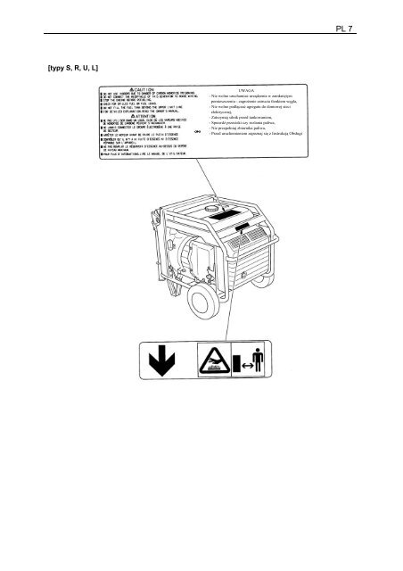 Instrukcja obsÃ…Â‚ugi agregatu Honda EM 65 IS - pdf [3.91 MB] - Wobis