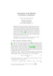 Introduction to the ER Rule for Evidence Combination