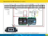 Blockstrecke für ABC-Bremsen ( 2-Leiter ) - ESU