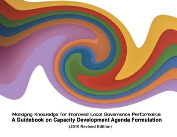 A Guidebook on Capacity Development Agenda Formulation