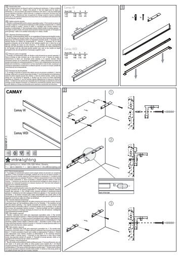 Camay W Camay WDI - Intra lighting