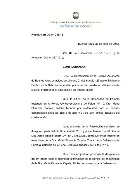 DG_236-13.pdf - PÃ¡gina Defensoria General